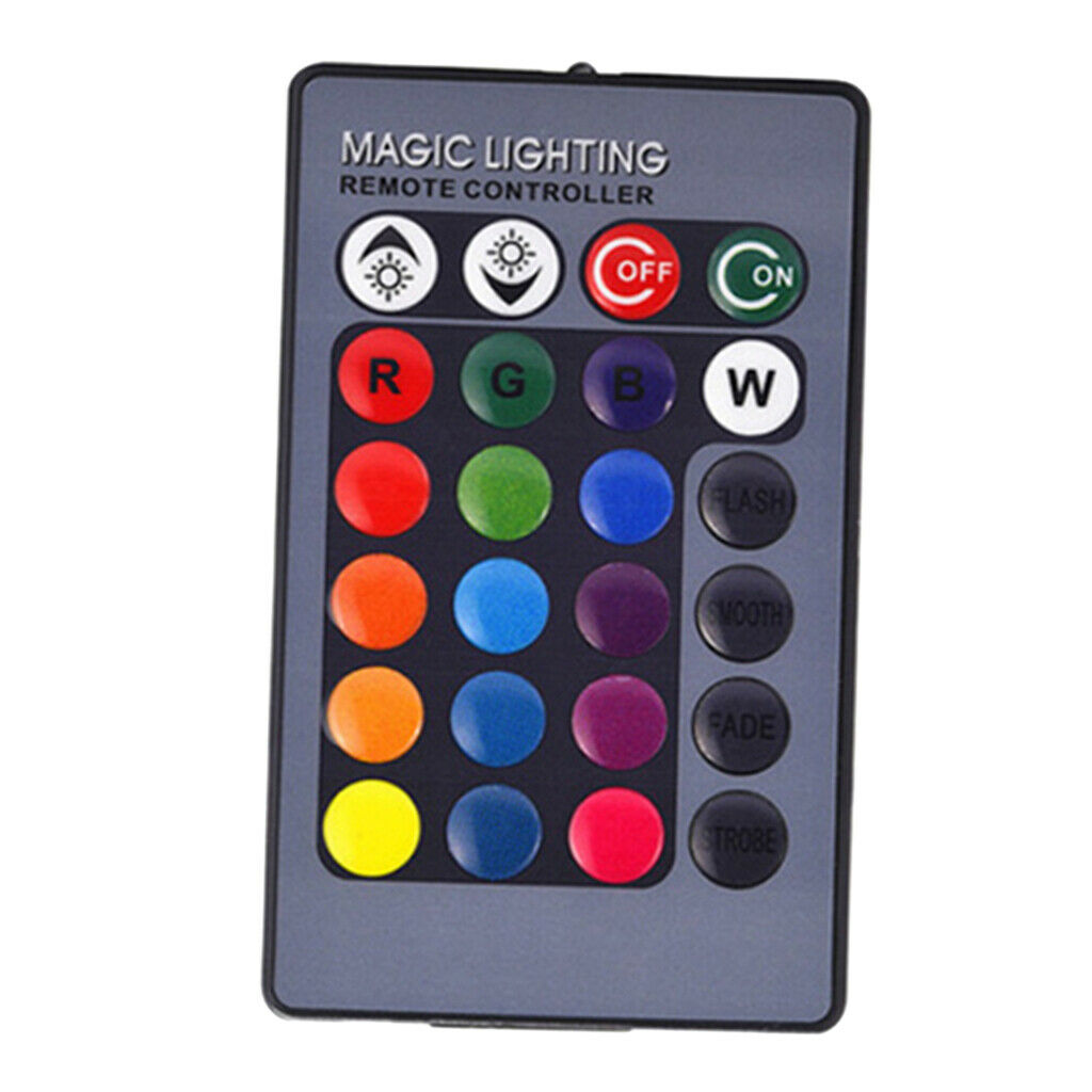 Remote Controller for Colored Changing LED Light Bulb 5 level brightness