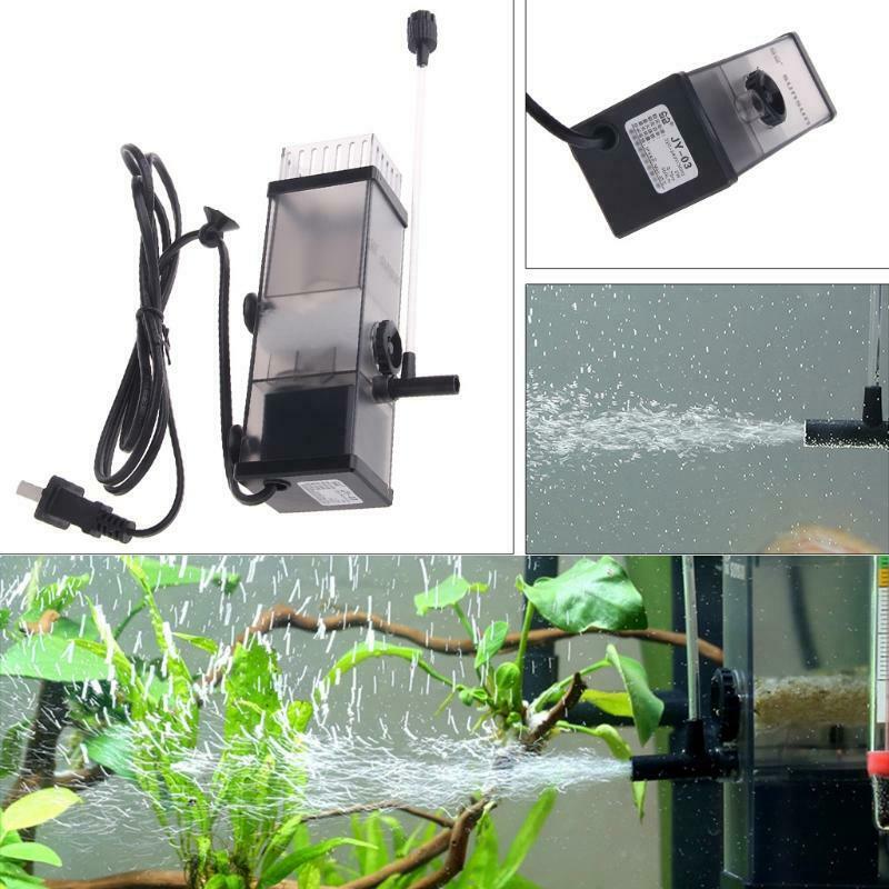 5W Oil Film Remover Water Protein Surface Skimmer Filter For Fish Tank Aquarium