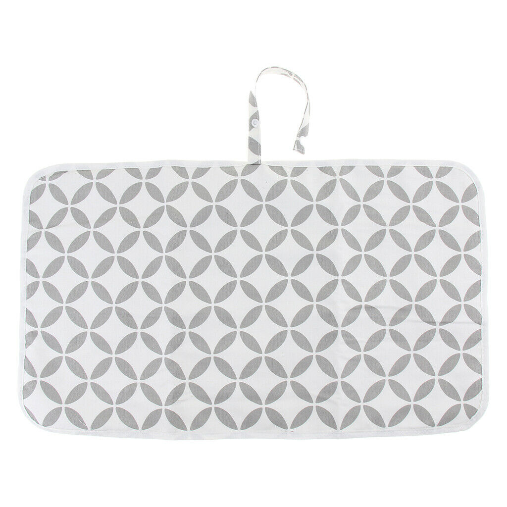 Compact Foldable Portable Travel Mat for Children - White, as described