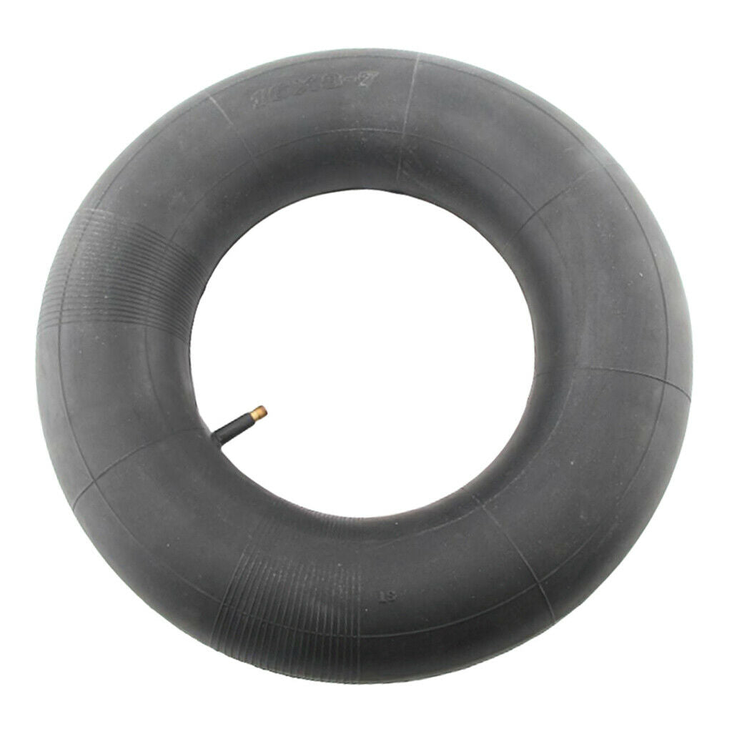 16x8.00-7 Replacement Inner Tube with Straight Metal Valve Stem Fits for 7 Inch