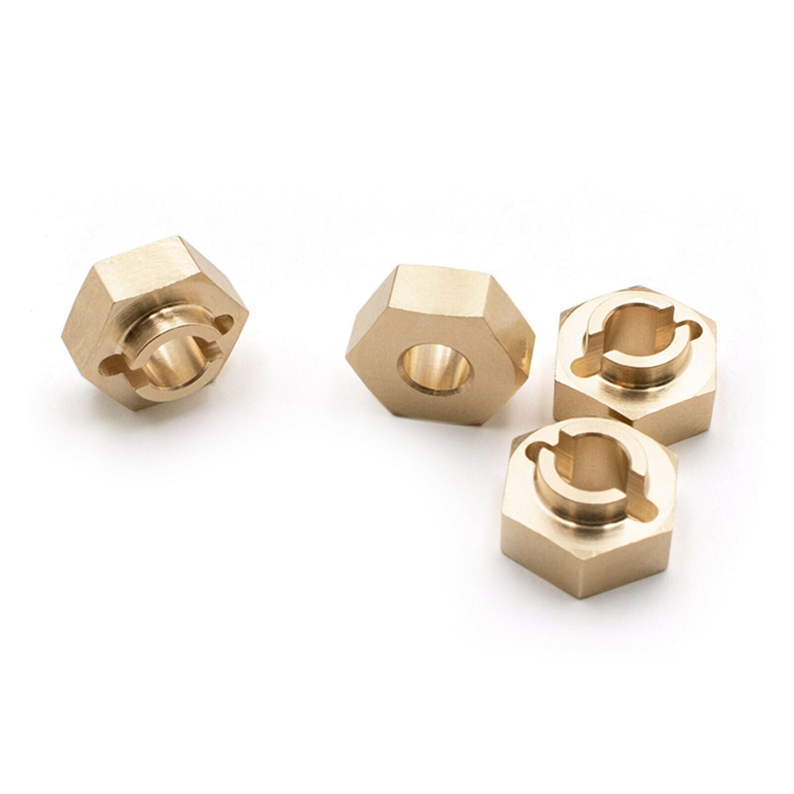 For Axial Capra UTB Metal Brass 12mm Hex Screw Shaft Hex Adapter