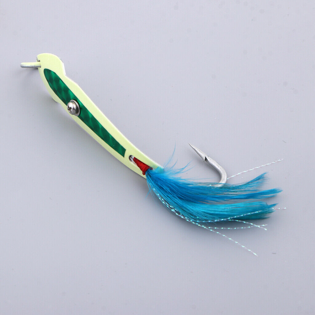 Mackerel Feathers Baits Lures Sea Fishing Rigs Tackle Saltwater Fishing