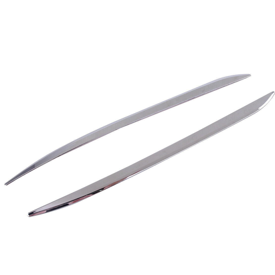 2x Chrome Plated Rear Bar Side Trim Cover fit for Mercedes Benz E Sport Decor An
