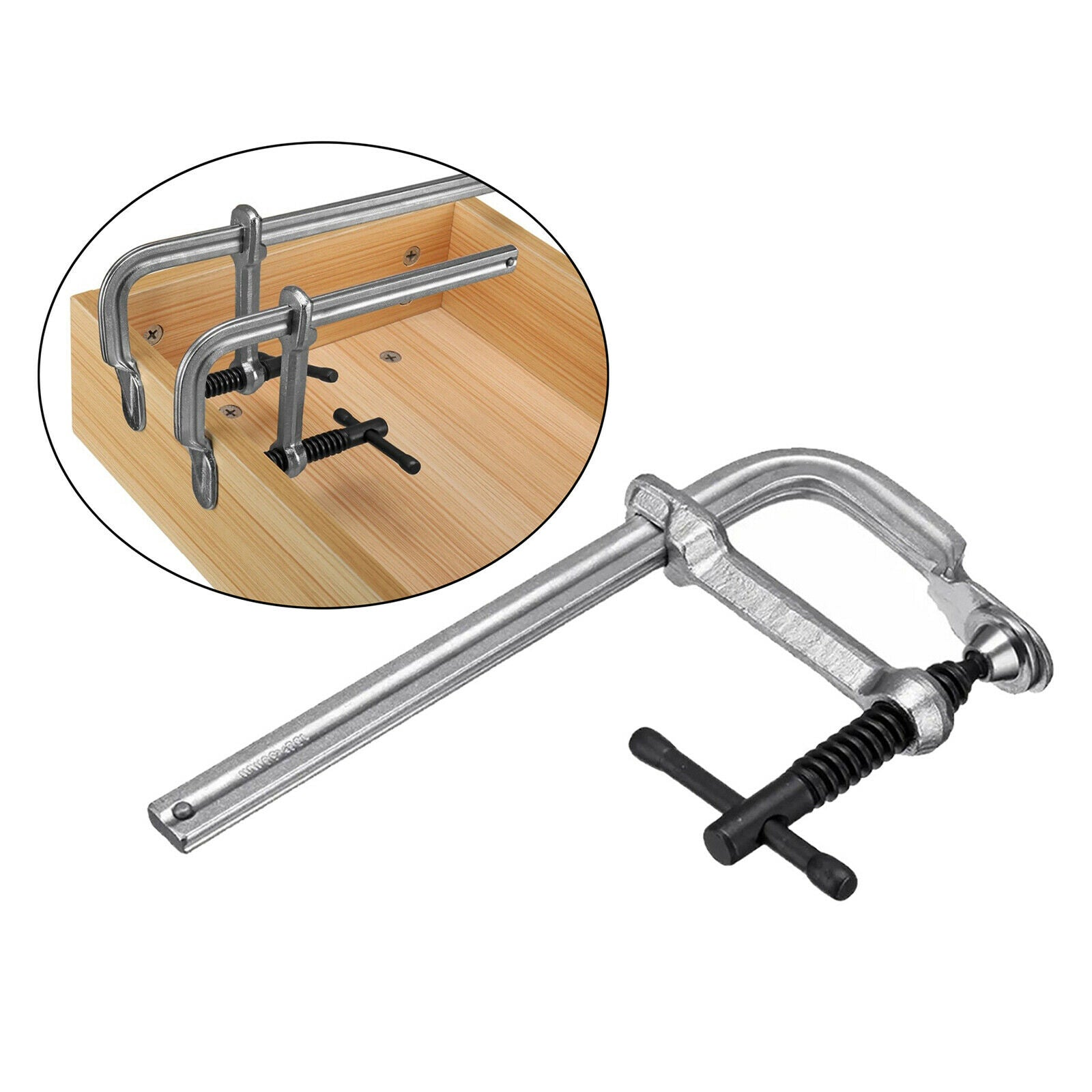 160x80mm Heavy Duty F Clamp Woodworking Wood Metal Working Metal Clamp
