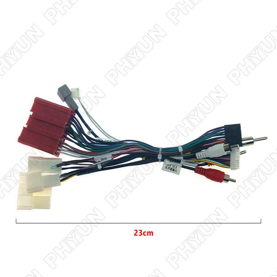 16 Pin Audio Wiring Harness With Canbus Box For Mazda 6 CX-5 Stereo Wire Adapter
