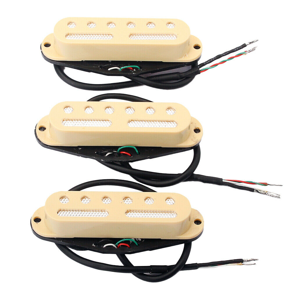3 pieces single coil humbucking pickups SSS standard for