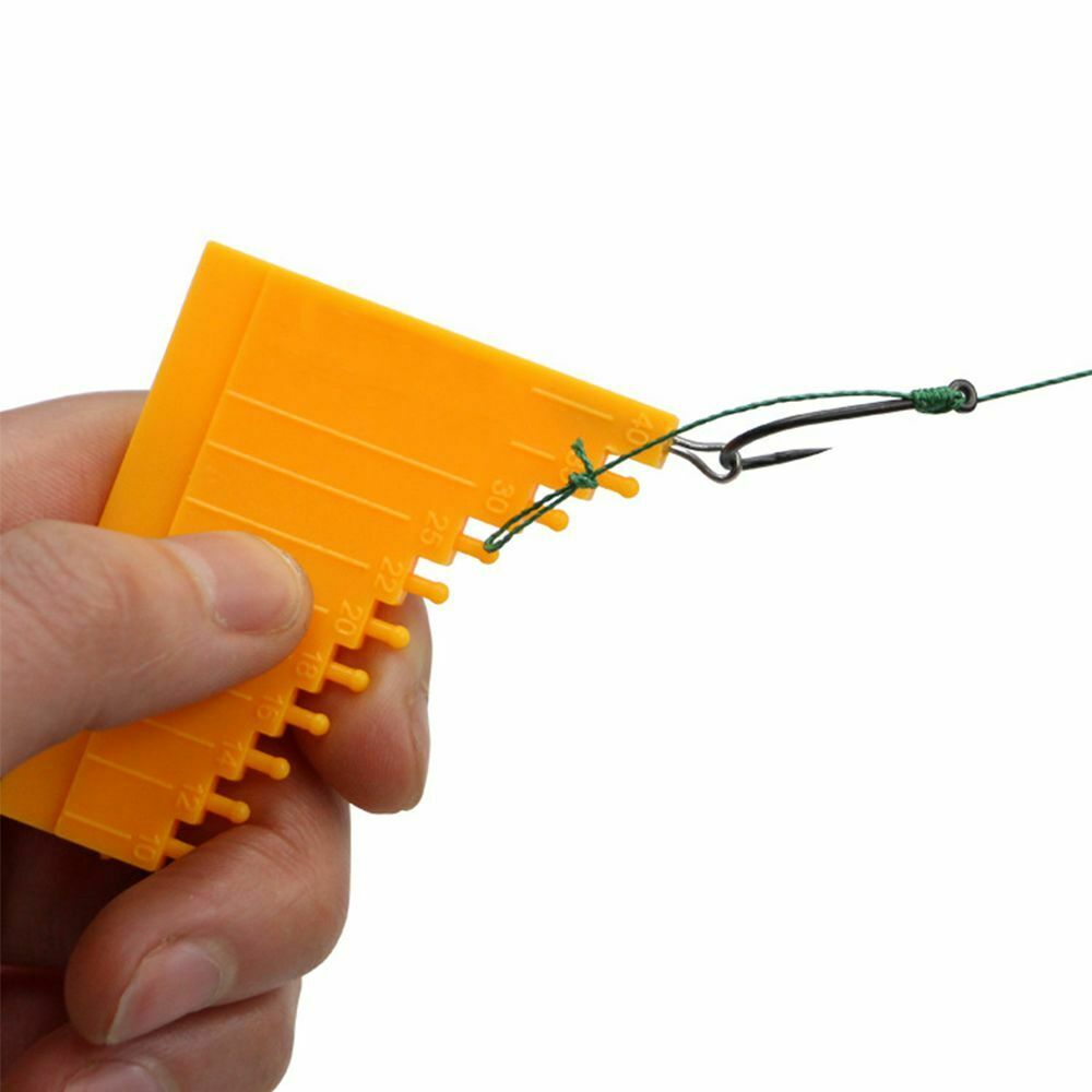 Tackle Pesca Iscas Measurement Method Hook Tier Hair Rig Carp Fishing Knotting
