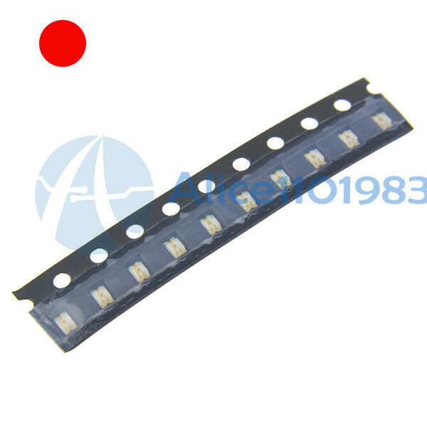 100Pcs Super Bright RED Color 0805 SMD SMT LED