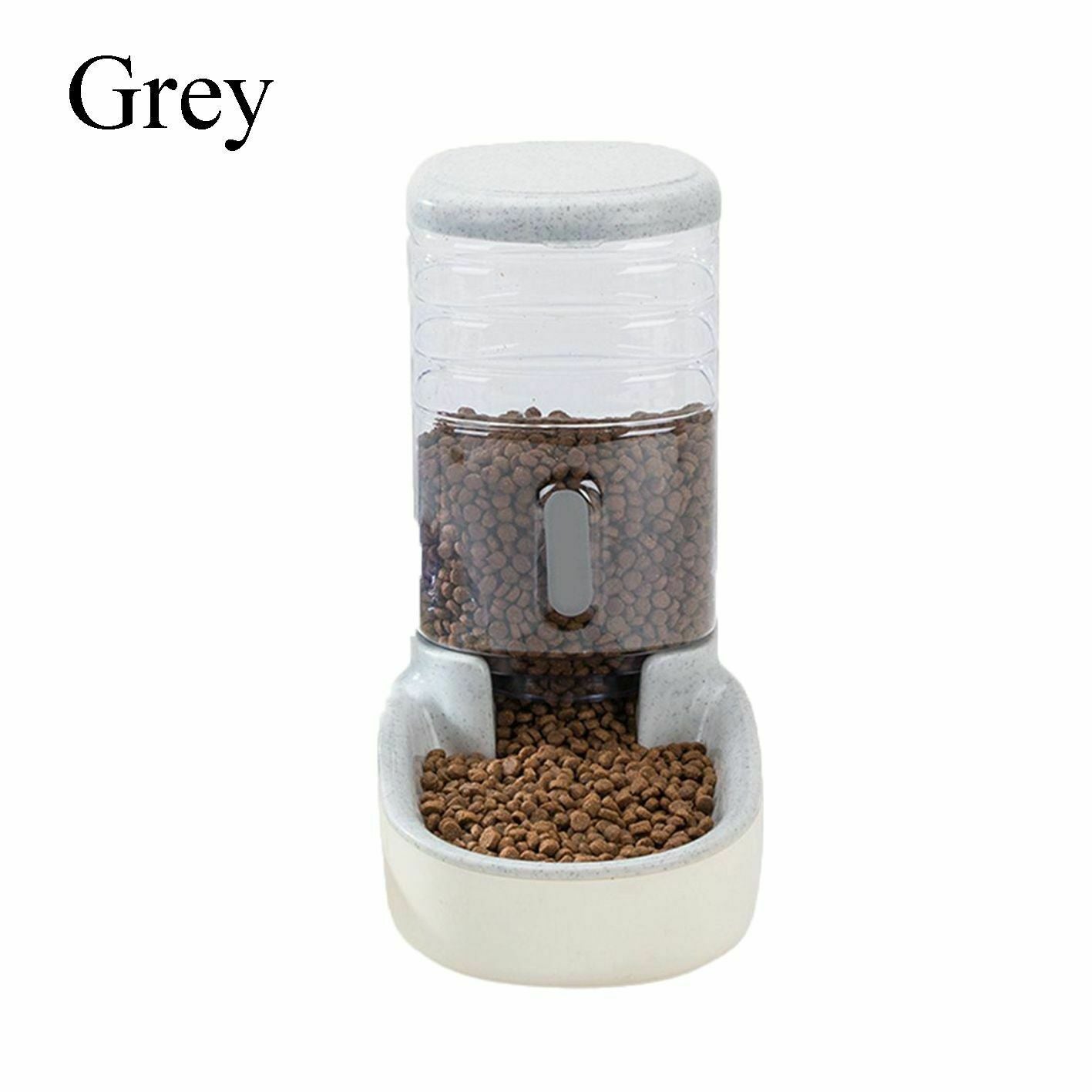 Bowl Large Capacity Puppy Food Water Dispenser Dog Cat Bottle Pet Feeder