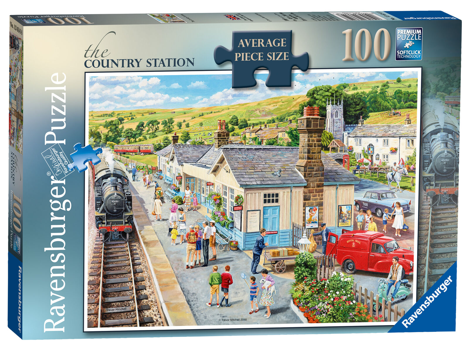 13614 Ravensburger The Country Station Jigsaw Puzzle 100 Pieces Age 10+ Years