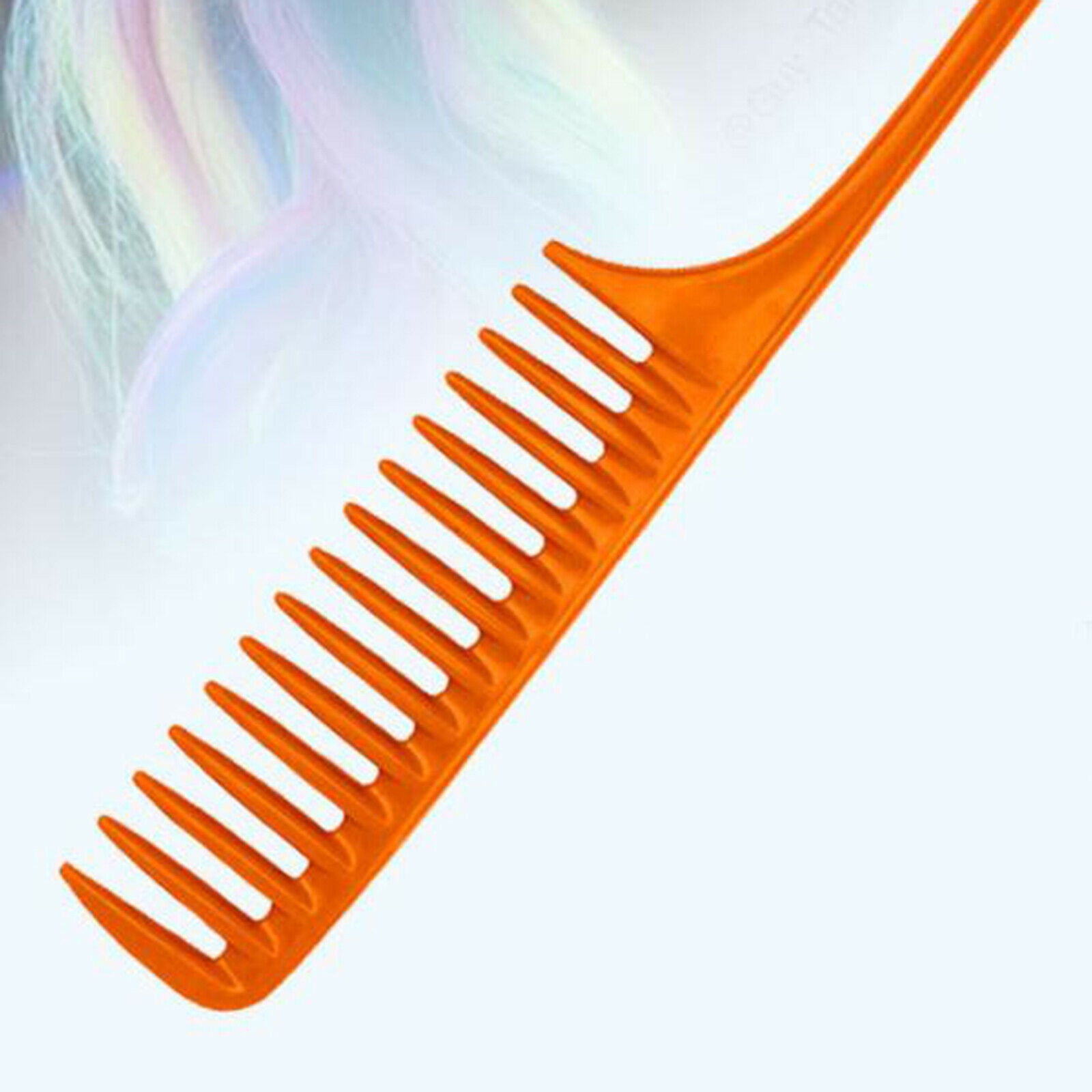 Wide Tooth Rat Tail Comb Professional Styling Comb for Women Men Anti Static
