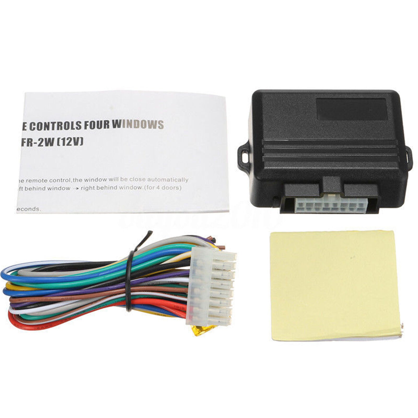 Universal Automatic 4-door Car Window Closer Module Auto Security System Kit