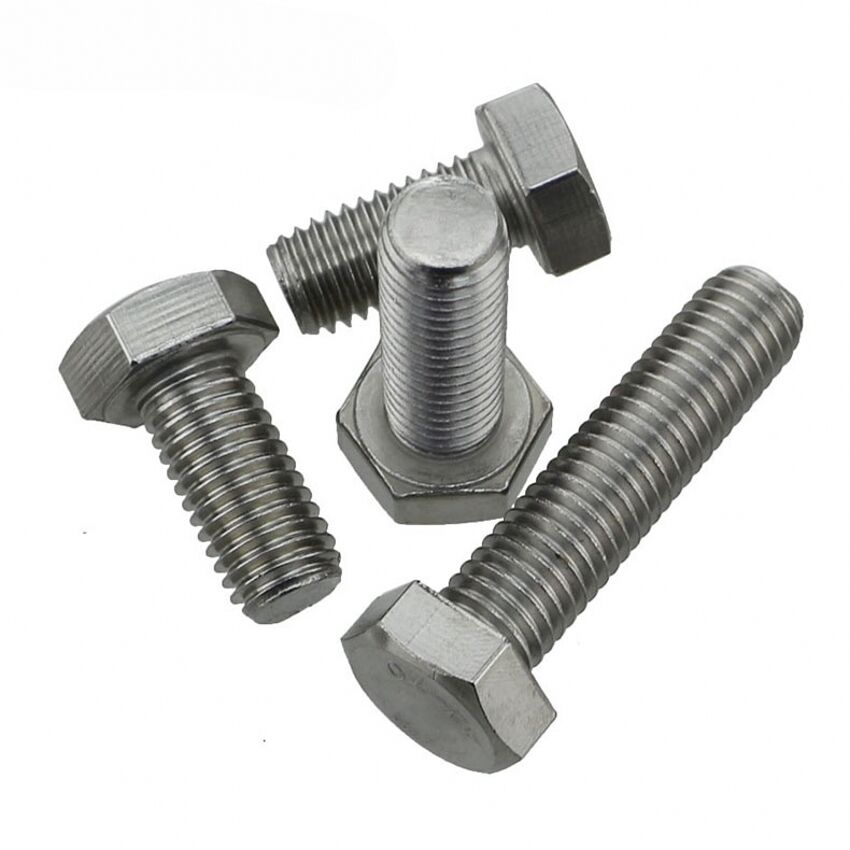 1/2-12*3" BSW Hex Tap Bolts Hexagon Set Screws/Bolts A2 304 Stainless Qty 1