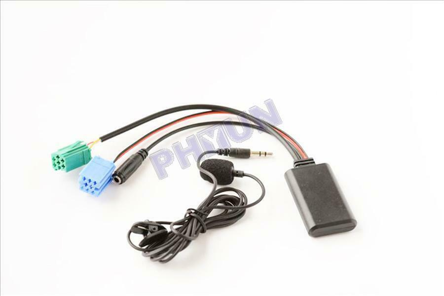For 2005-2011 Renault Radio Stereo Bluetooth Handsfree Kit Audio AUX in Adapter