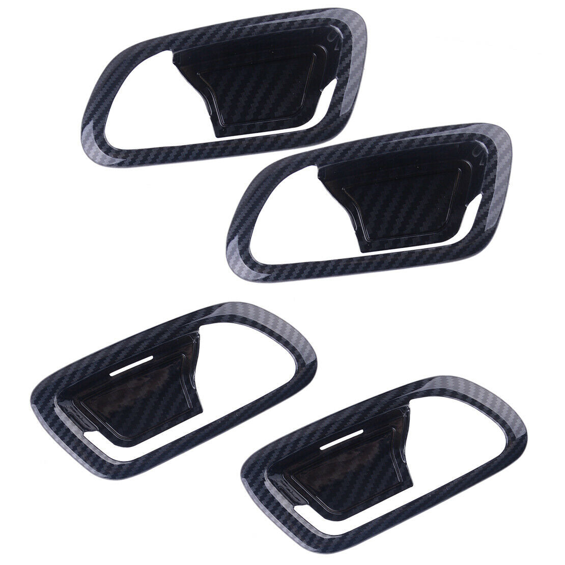 4x Interior Door Handle Bowl Cover Trim Fit For Jeep Grand Cherokee 2014-18 New