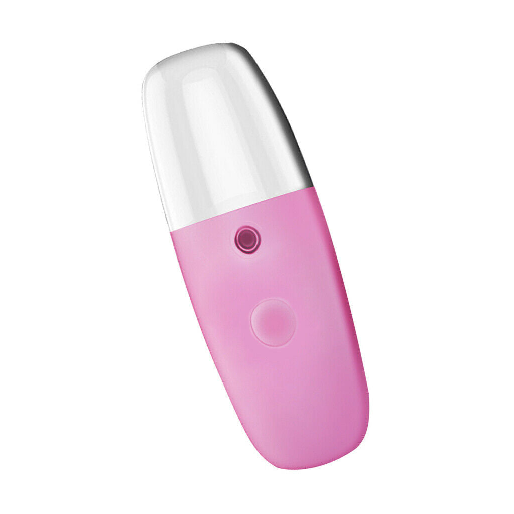 10x Water Facial Mister 1oz Makeup Skincare Hydrating Nano Face Sprayer Pink