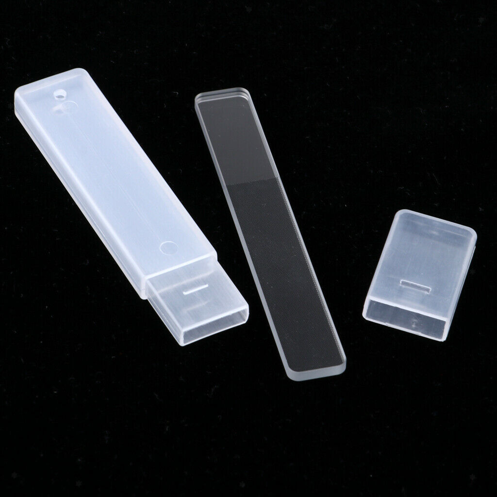 Glass Nail Files Nail Art Design Nail Grinder Crystal Tool