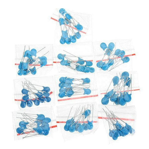 100PCS 2KV high voltage ceramic capacitor Assortment Kit  102K-821K