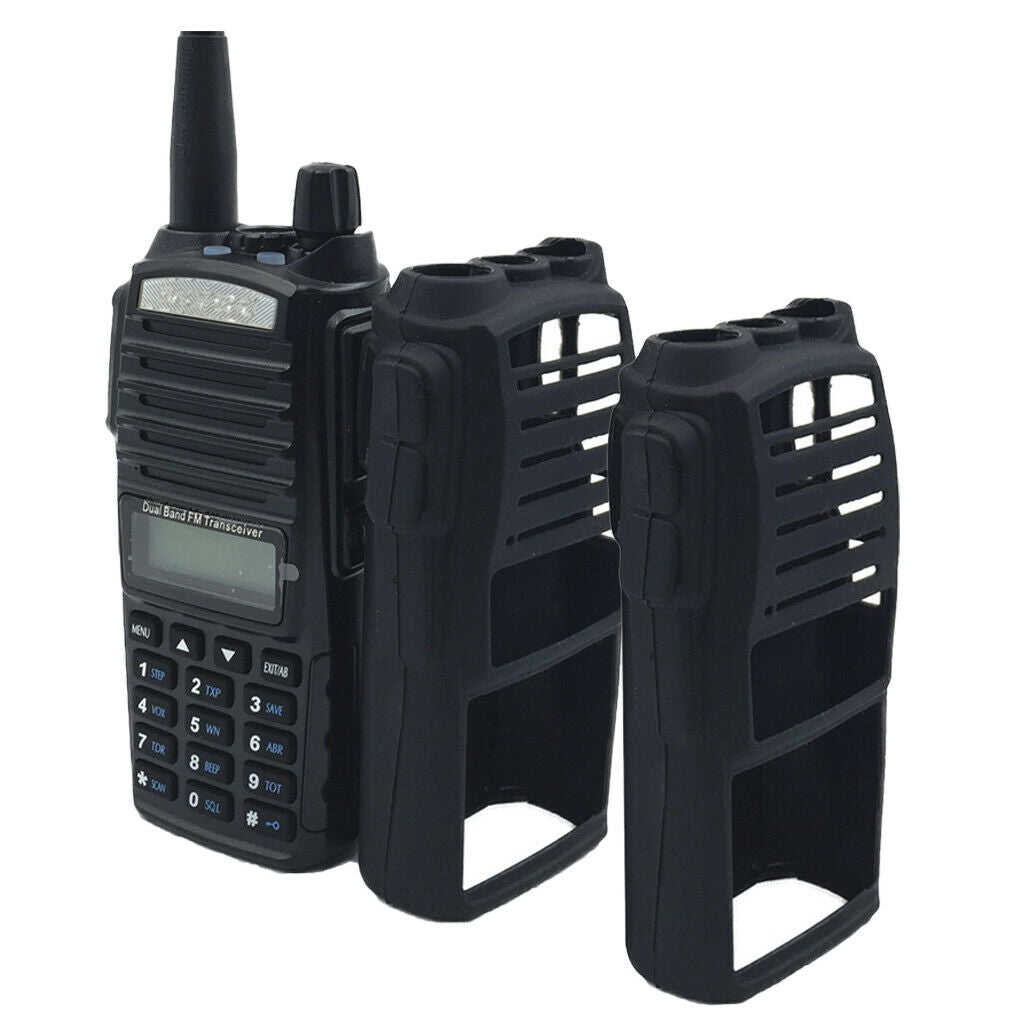 2 Pieces Soft Radio Case Holster Shell Cover fr Baofeng UV-82 UV-82HP UV-82L