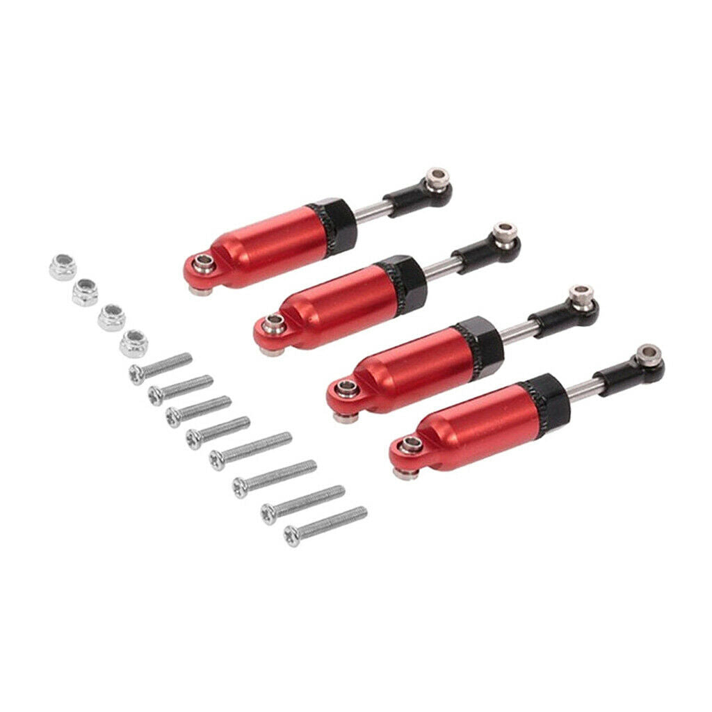 8 Packs 1/16 RC Shock Absorber for WPL C14 C24 Crawler Car Accessories