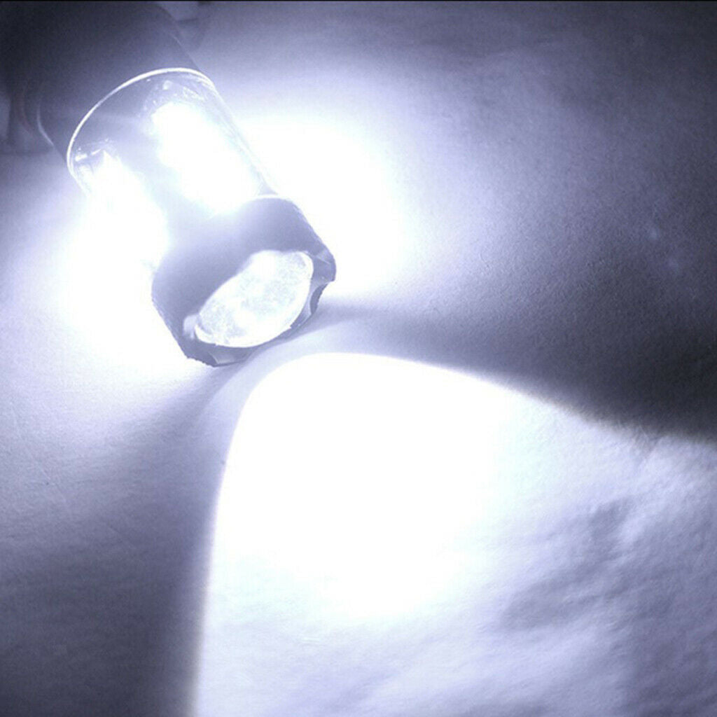 H10 16-SMD LED 80W Car Fog Driving DRL Light Bulbs 6500K-7500K White