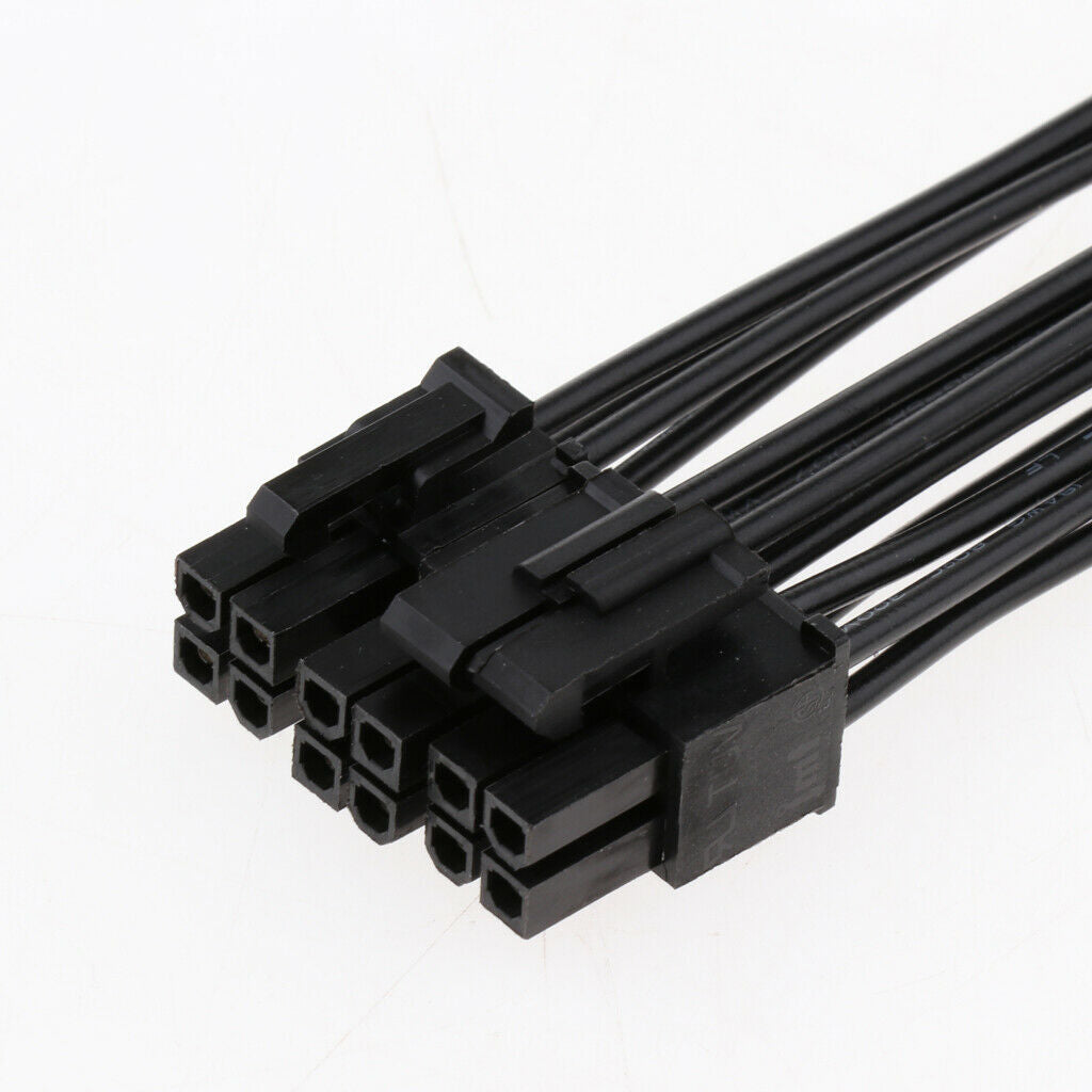 20cm CPU 8 Pin to 8+4Pin PSU Power Supply Y Adapter Cord Extension Cable