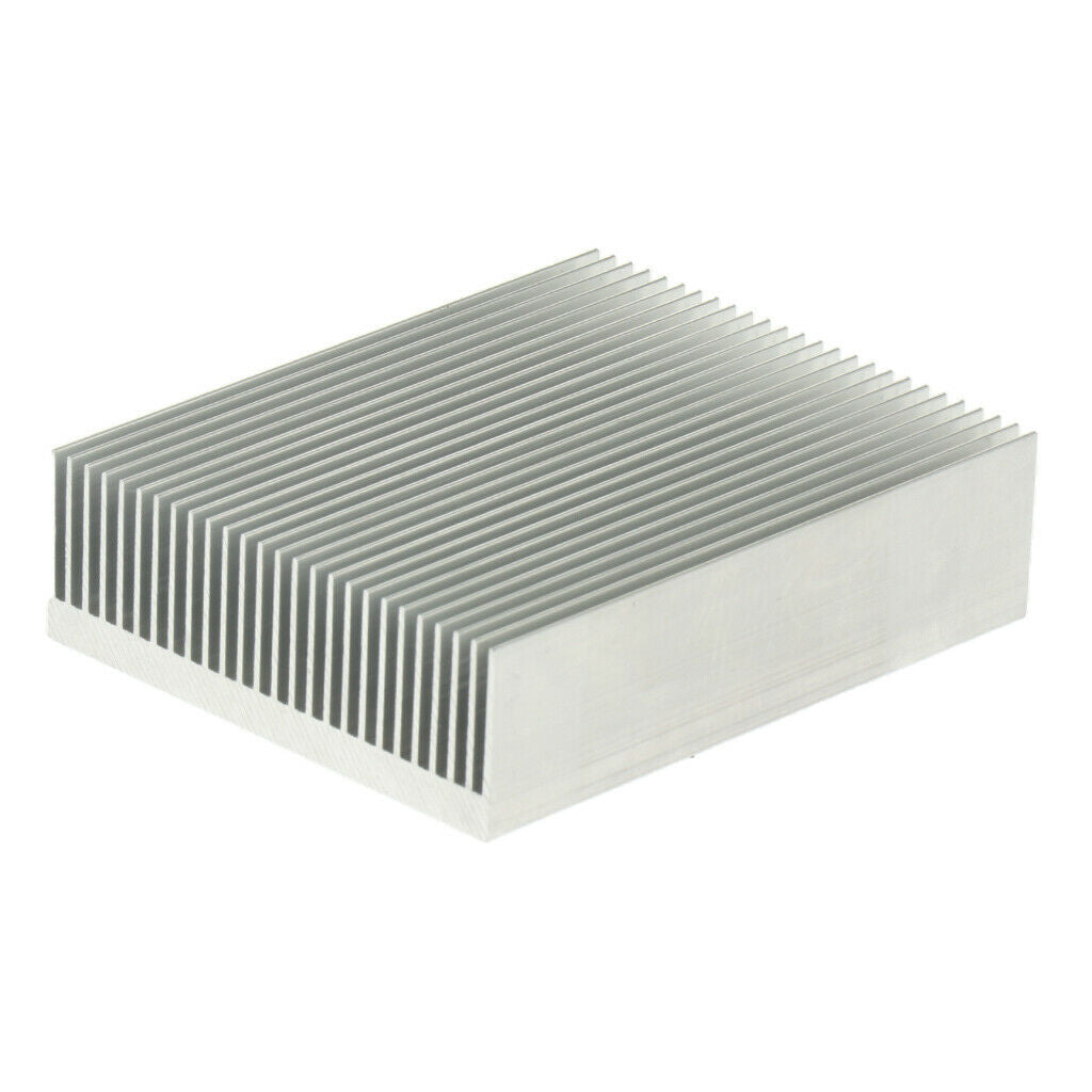 Aluminum  Sink 100mmx80mmx26.9mm Radiator Driver Cooler Heatsink White