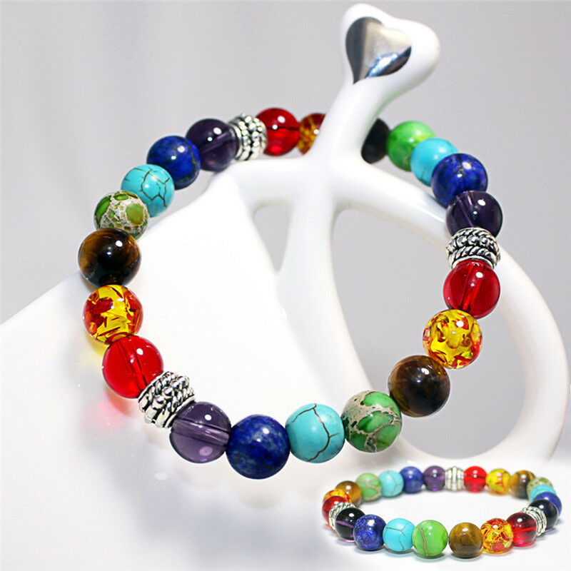 Healing Balance Beads Bracelet Natural Stone Bracelet Jewelry Gif.l8