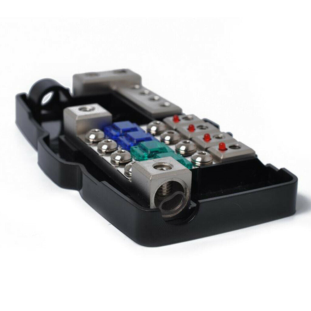 Auto Audio Power Distribution ANS Fuse Distribution Block, 4 Way ANS