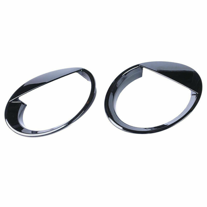 2X Chrome Bezels Front Light Headlight Trim Cover Casing for Jeep Patriot 11-17