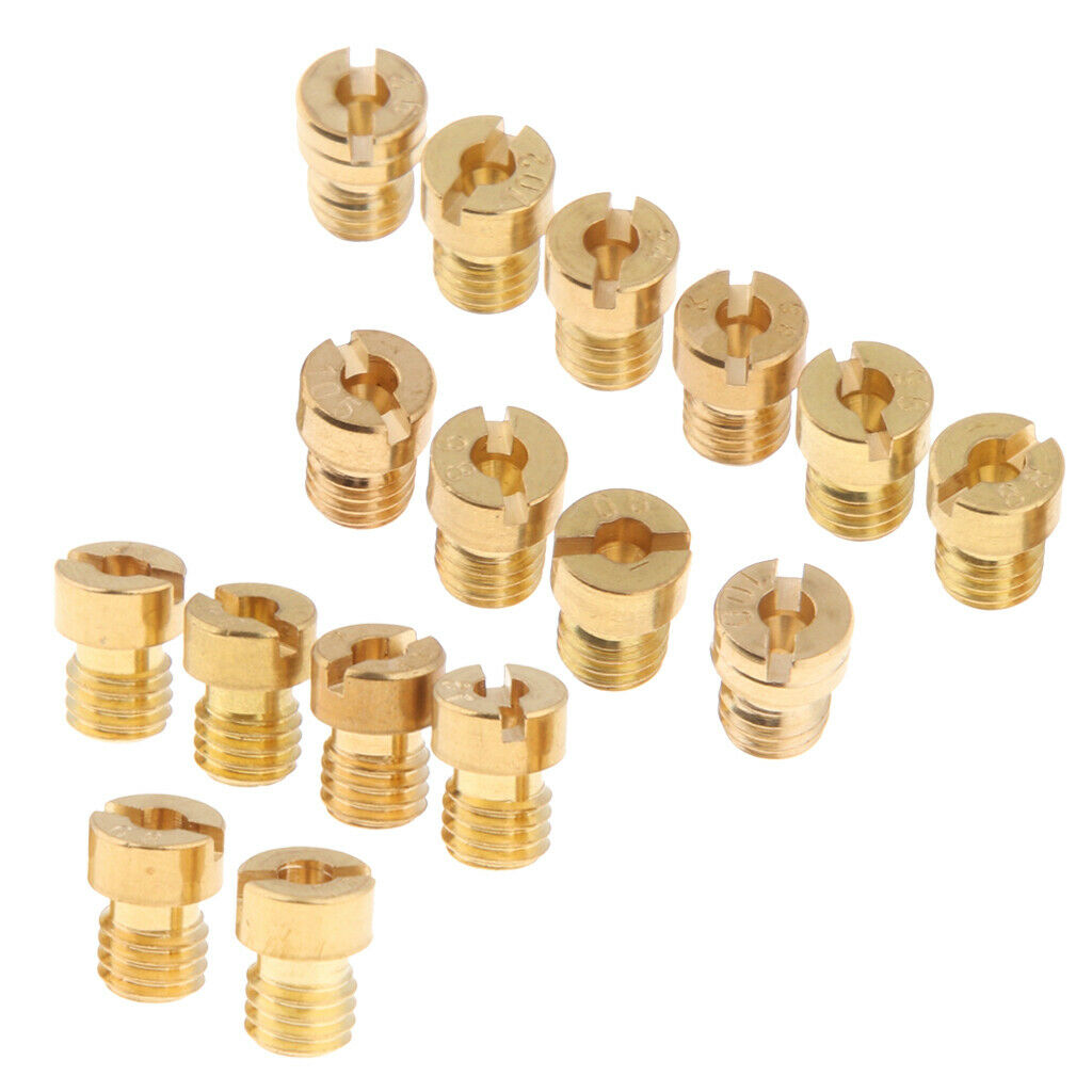 16x M5 Carburetor Main Jet Kit For  PWK FCR OKO KOSO 75-88...105