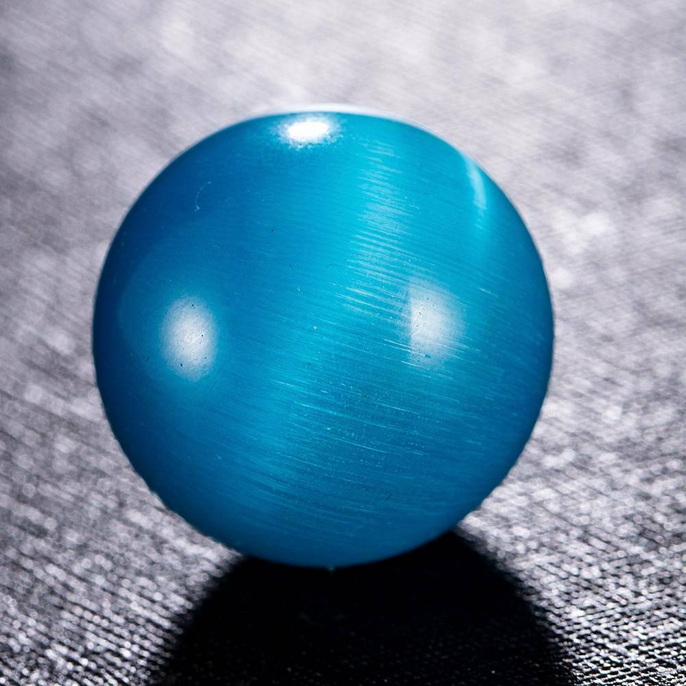 20mm Blue Cat's-eye Opal Natural Quartz Crystal Healing Stone Ball Sphere Hot!