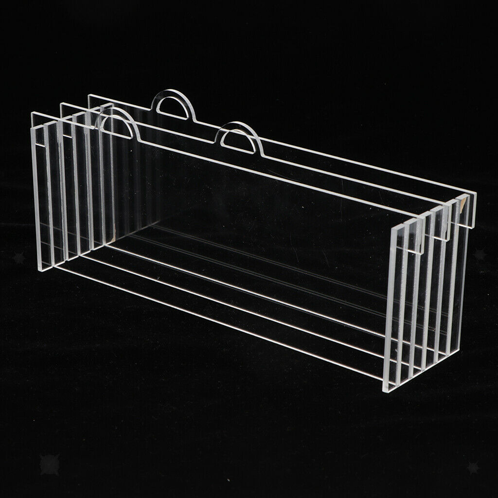 1 Pack 5x Clear Acrylic Board Rectangle Soap Loaf Mold Divider DIY Tools