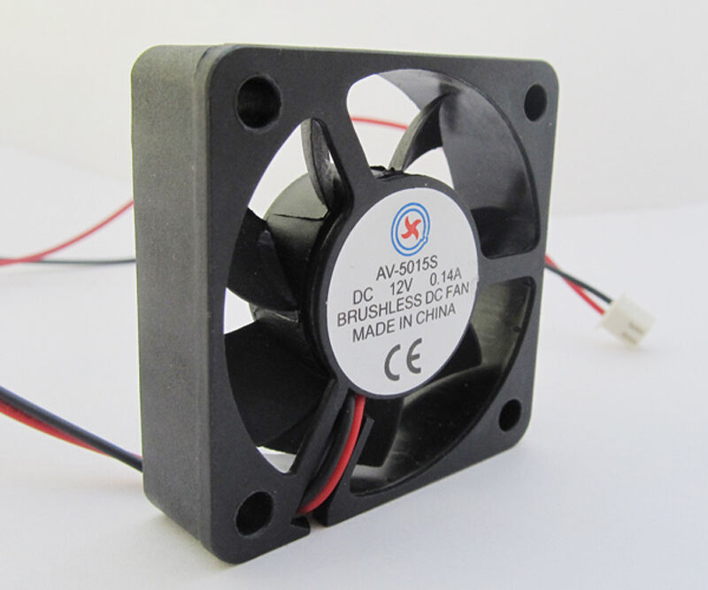 10pcs 24V 50x50x15mm 50mm 5015 2 pin Brushless DC Cooling Fan NEW