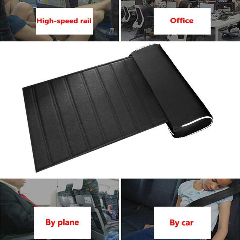 Car Seat Cushion Foot Leg Support Pillow  Long Knee Pad Thigh PU Leather Softly