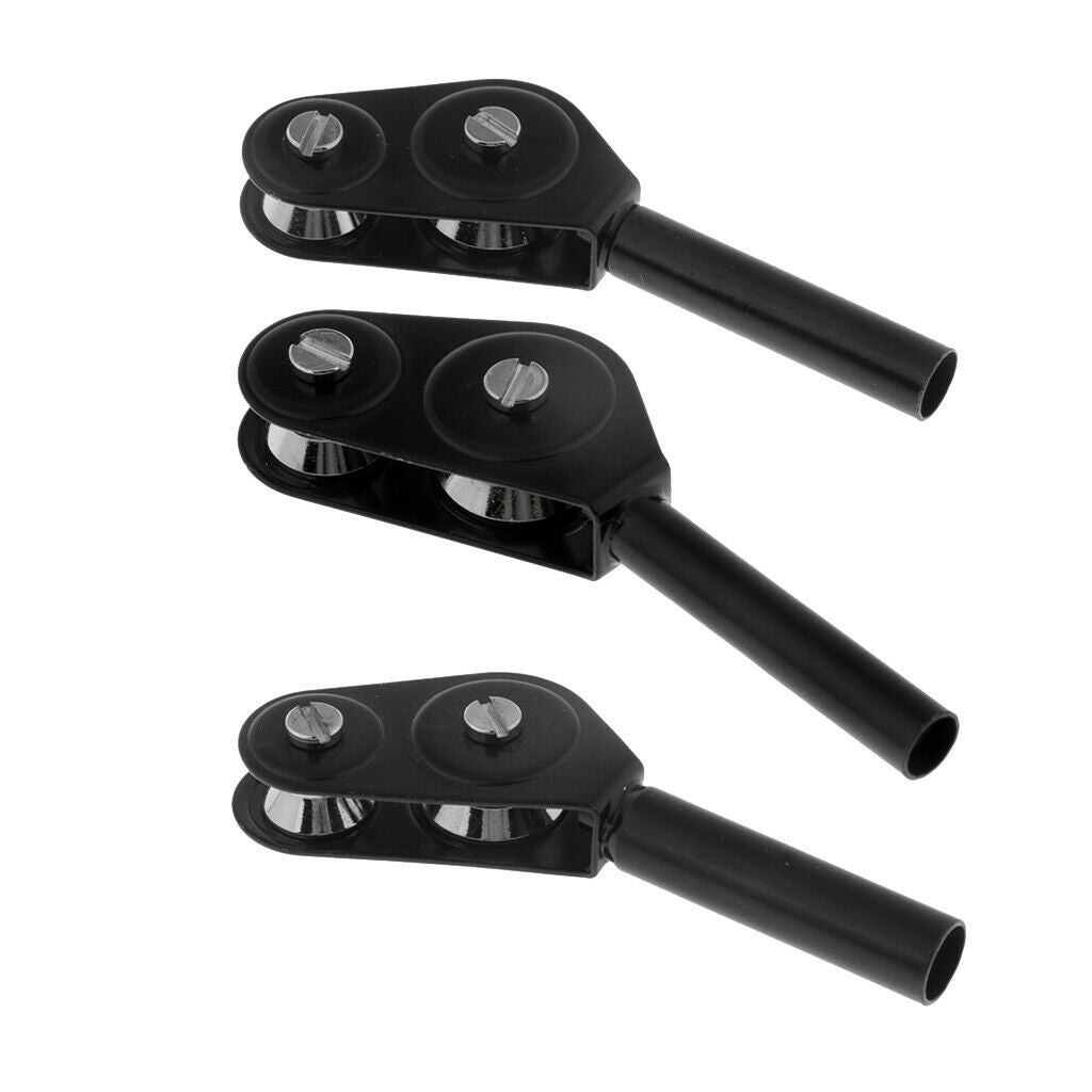 3pcs Trolling Fishing Rod Roller Guide Big Game Fishing Roller Rod Guide Tip