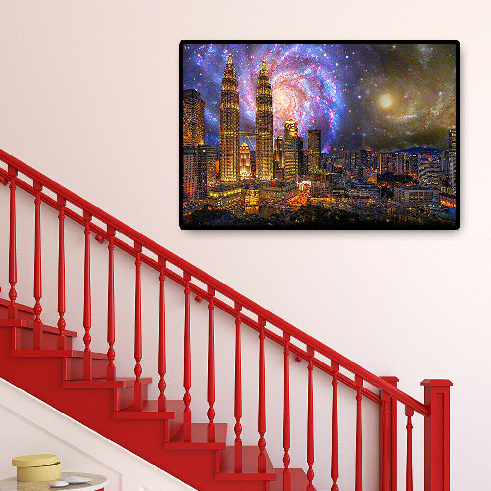 DIY Magic City Paper Puzzles 1000pcs for Adults Kids Jigsaw Picture Toys @