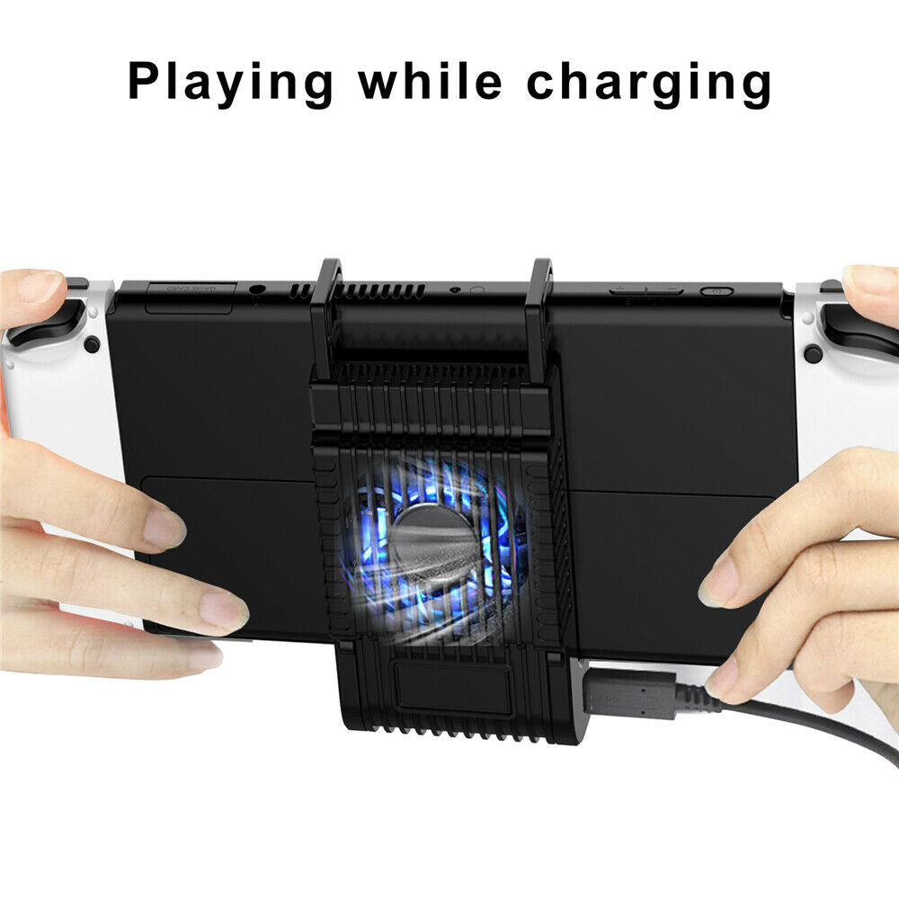 External Cooler Cooling Fan Dock Charging Station For NS Switch / Lite /OLED