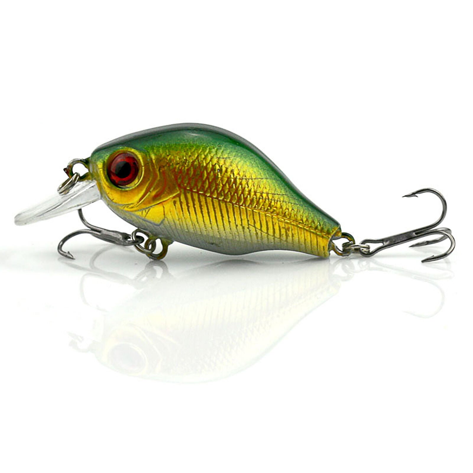 Popular 5pcs Plastic Fishing Lures Bass CrankBait Crank Bait Tackle 5.5cm/8g Set