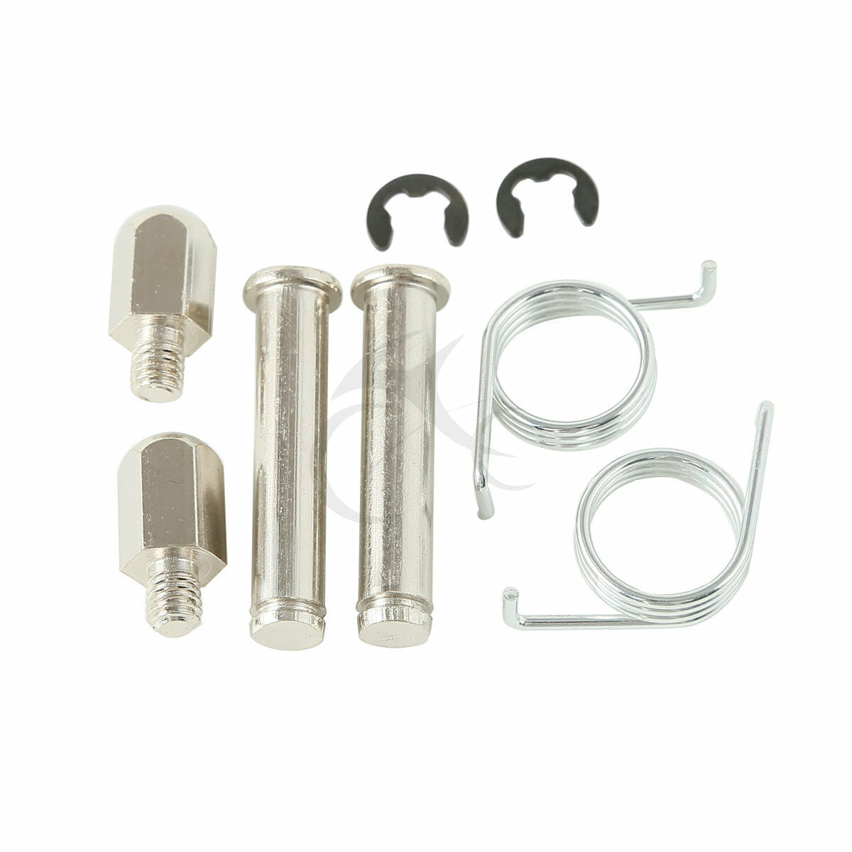 Matte Black Rider Footpegs Footrests Fit For Kawasaki ZX10R 2011-2017 16 15 14