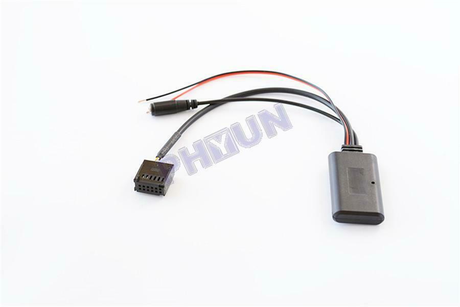 For Ford 6000CD Focus Fusion Fiesta Bluetooth Module AUX Audio Cable Adapter+Mic