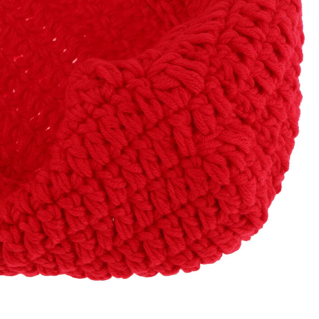 Baby Sleeping Bag Hand Knitted Sleepsacks Baby Photography Props Red