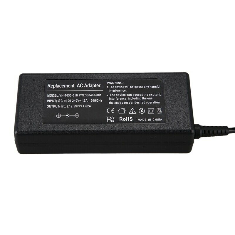 19.5V4.62A 4.5X3.0mm AC ebook Adapter Laptop Power Supply for Dell Power AdaptX1