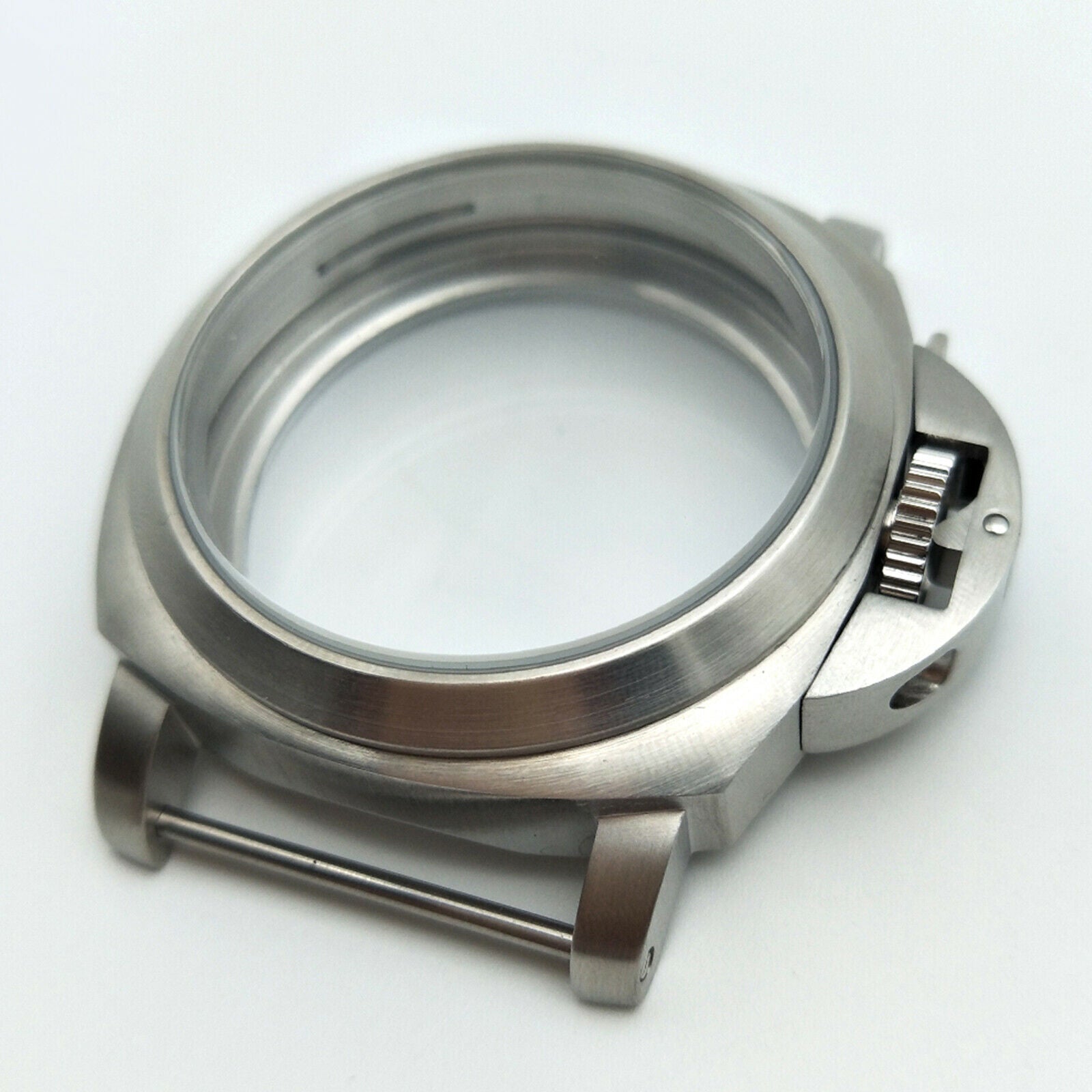 Stainless Steel Brushed 44MM Watch Case with PAM For ETA 6497/6498 ST3600/ST3620