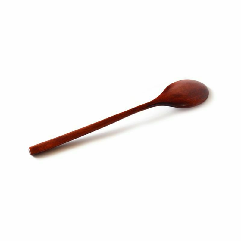 Wooden Spoons Large Long Handled Spoon Wood Rice Soup Dessert Coffer Tea Spoons