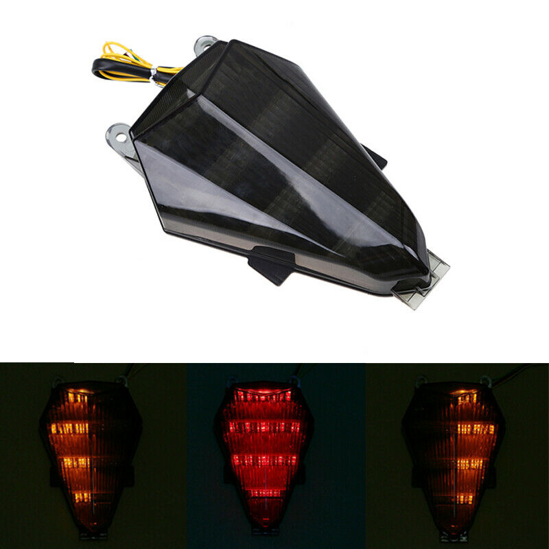 Rear Brake Stop Tail Light LED Turn Signal Light ABS For Yamaha YZF R6 2006-2007
