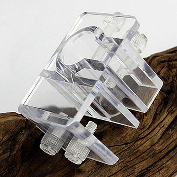 20mm Acrylic Aquarium Hose Tube Fixing Pipe Clip Holder Clamp For Dia Water Pipe