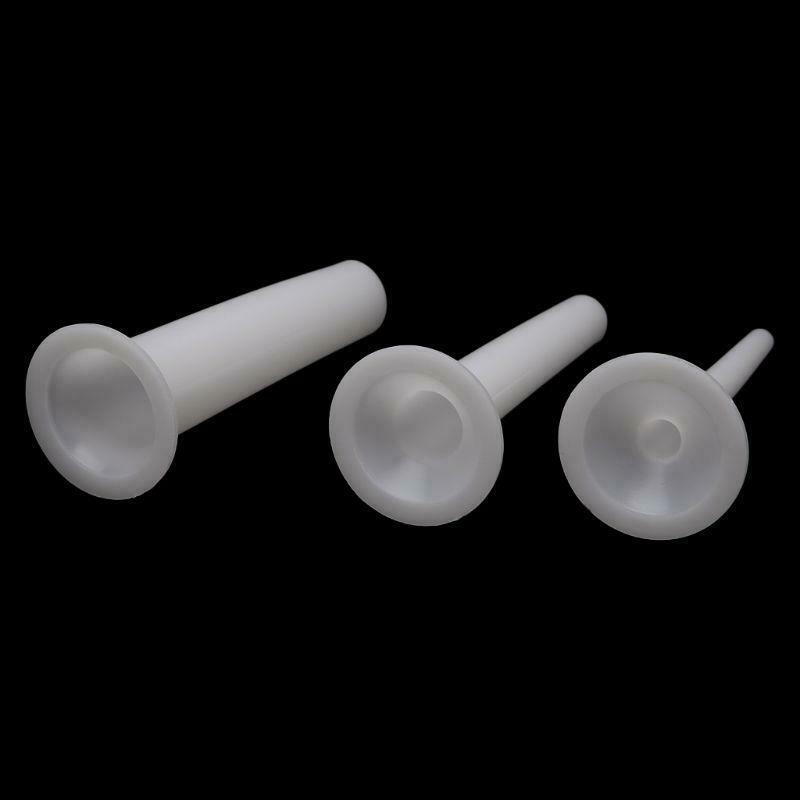 3 Sizes Sausage Making Funnel Filler Stuffer Filling Tubes DIY Meat Maker Manual