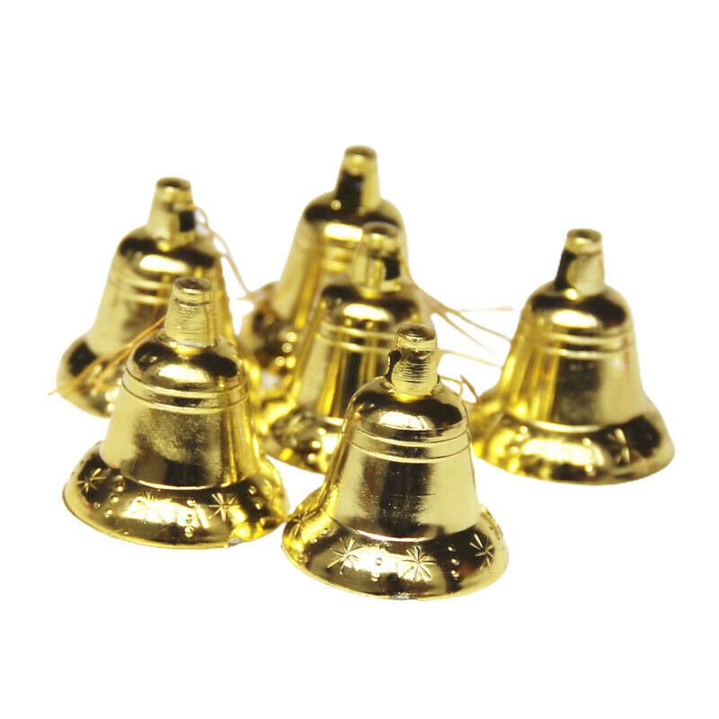 3cm Mini Jingle Bells Wedding Christmas Hanging Decor DIY Crafts Accessor.l8