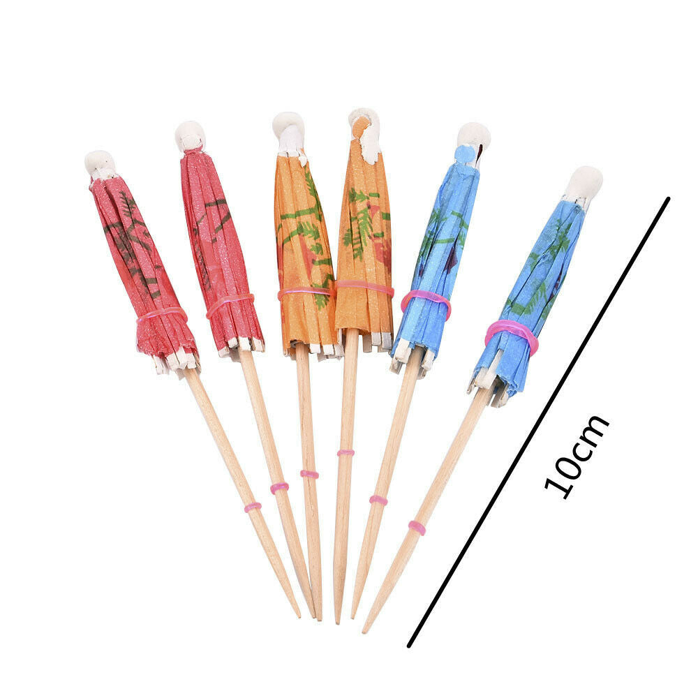 50* Cocktail Umbrellas Picks for Drink Party Supplies Cocktail Drinks Picks AU